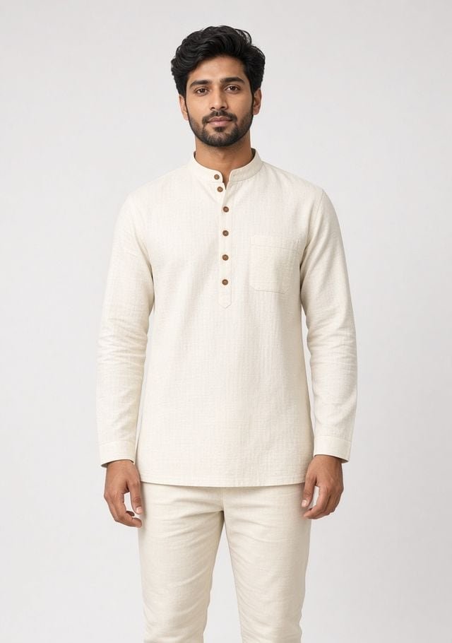 Cotton Kurta — Full Sleeve