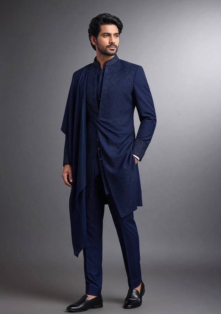 Indo-Western Set — Draped